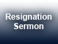 Resignation Sermon Fred Coulter